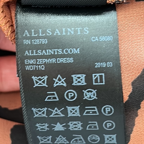 ALL SAINTS Enki Zephyr dress - Picture 8 of 9